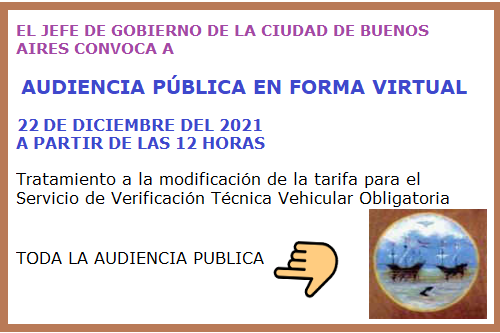AUDIENCIA PUBLICA 22 DE DICIEMBRE